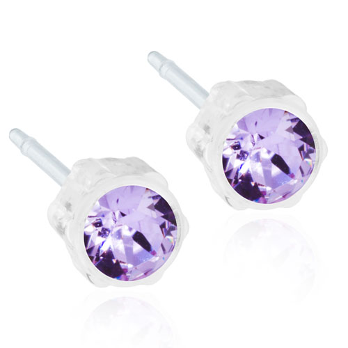 Blomdahl Örhängen MP Violet 4 mm