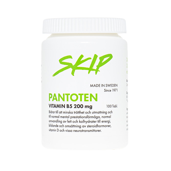 Skip Pantoten 200 mg 100 st