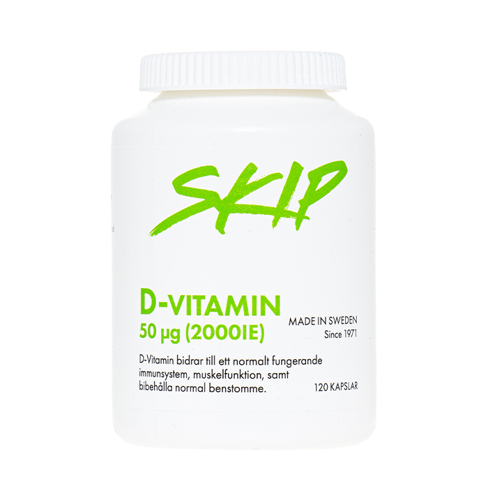 Skip D-vitamin 120 kap