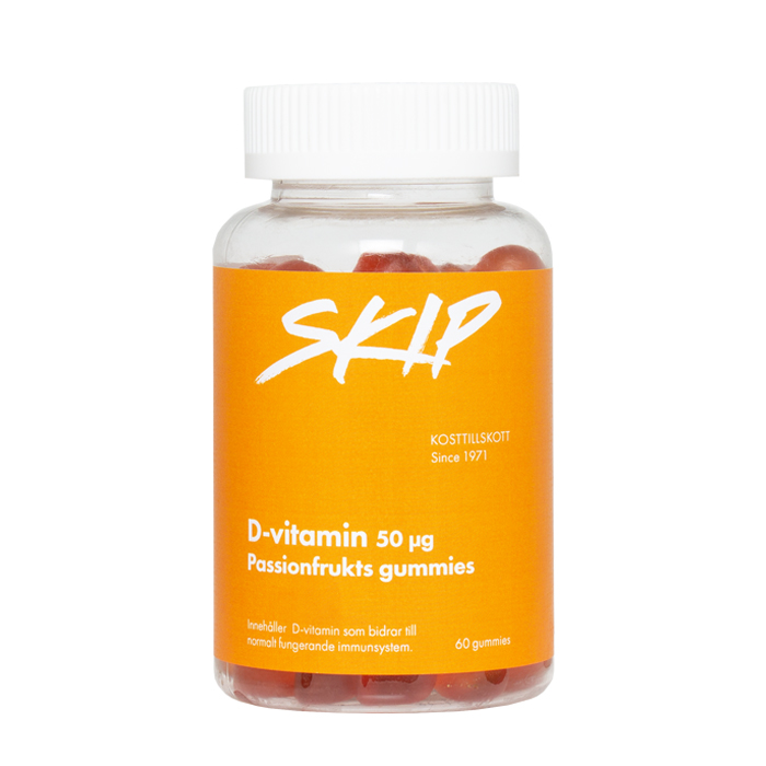 Skip D-vitamin 50 µg Gummies 60 st