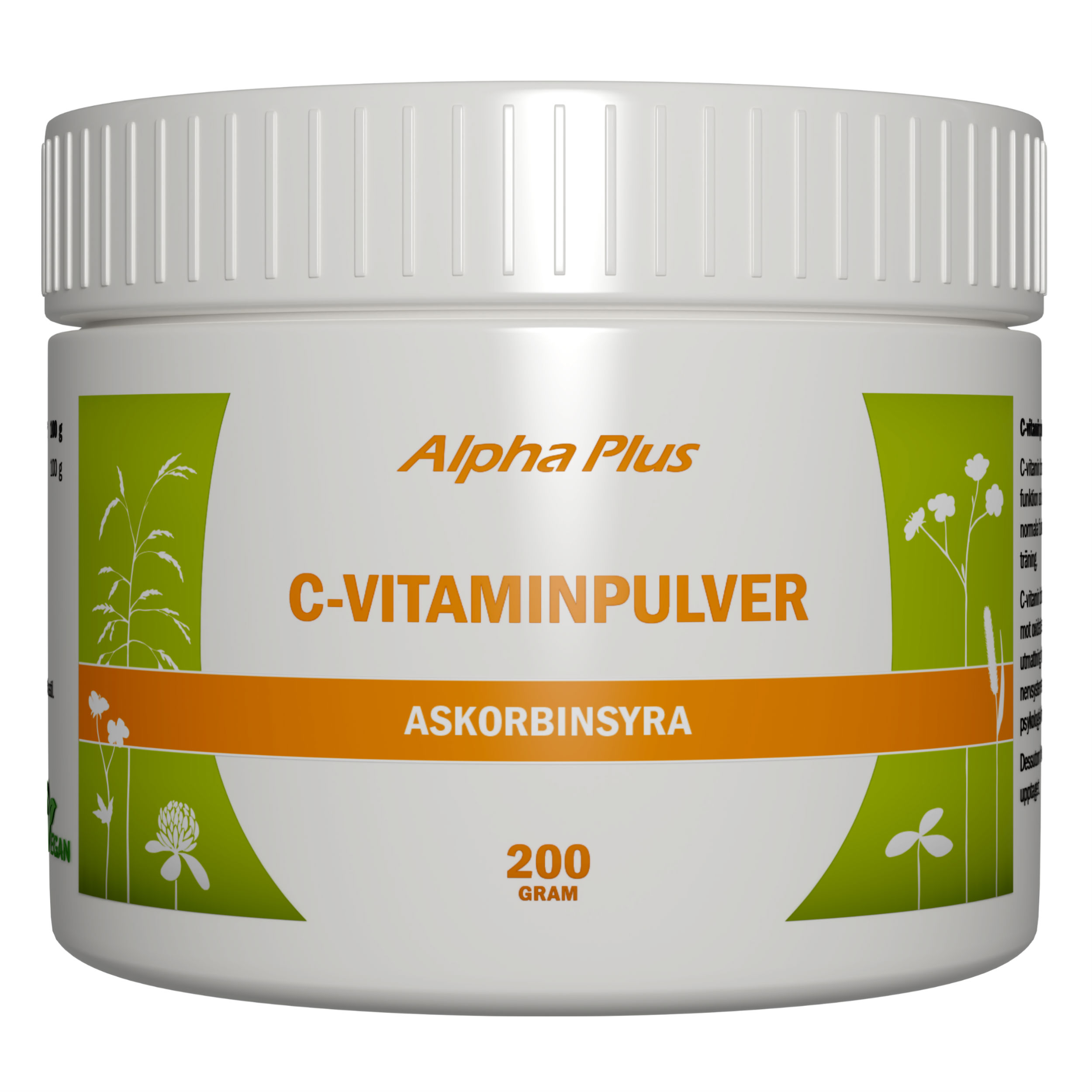 Alpha Plus C-vitaminpulver 200 g