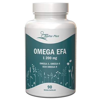 Alpha Plus Omega EFA 1200 mg 90 kapslar