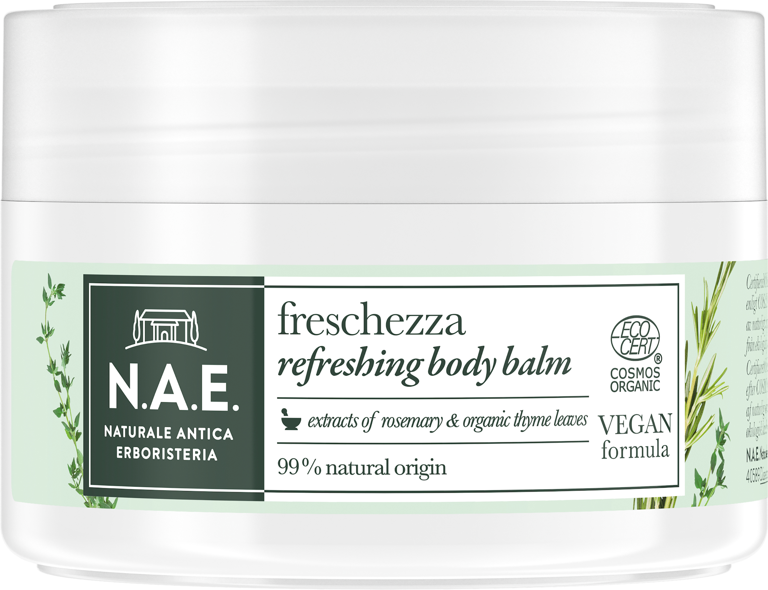 N.A.E. Freschezza Refreshing Body Balm 200 ml