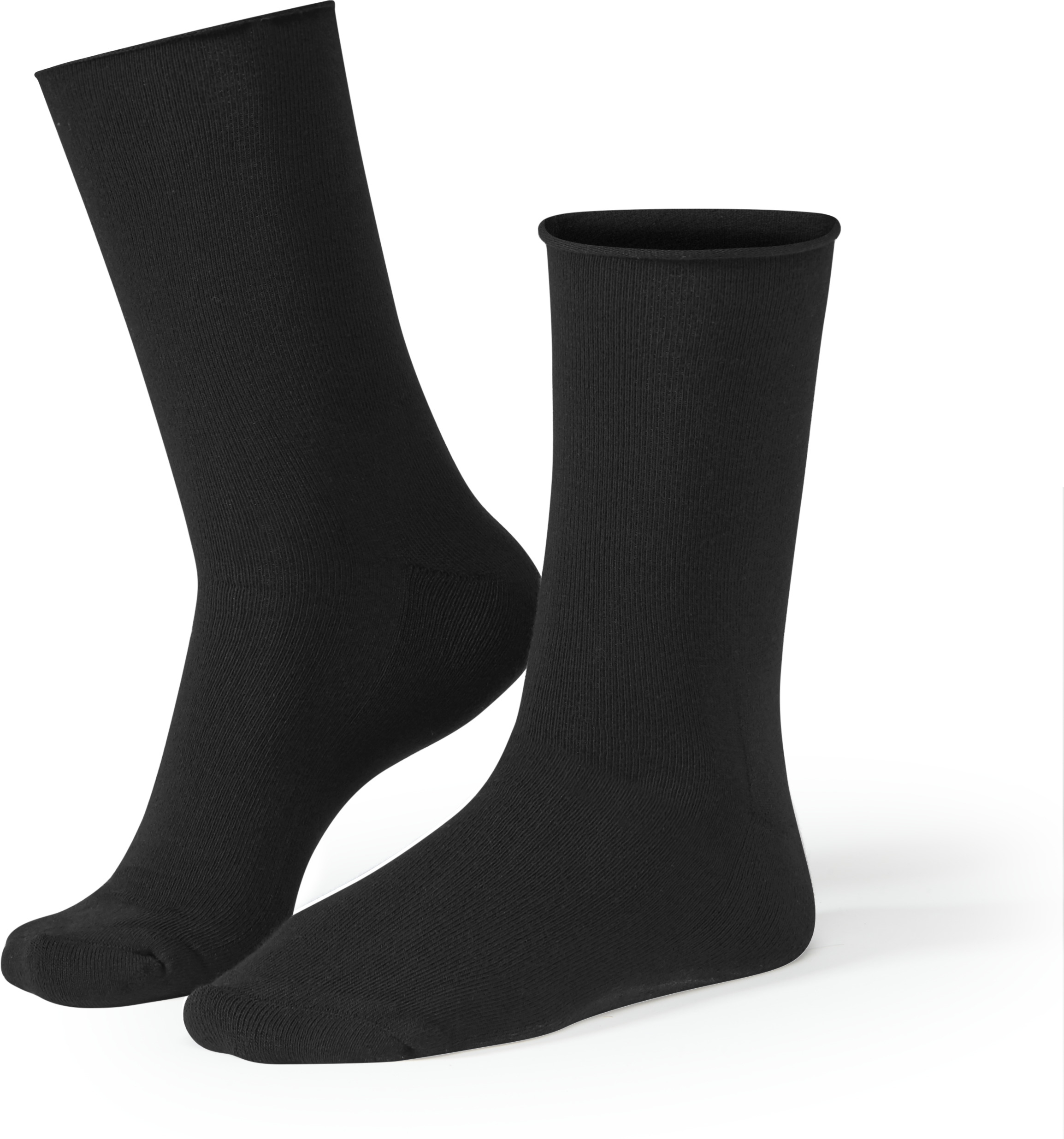 Life Wear Diabetesstrumpa Bomull Svart 40/42 1 st