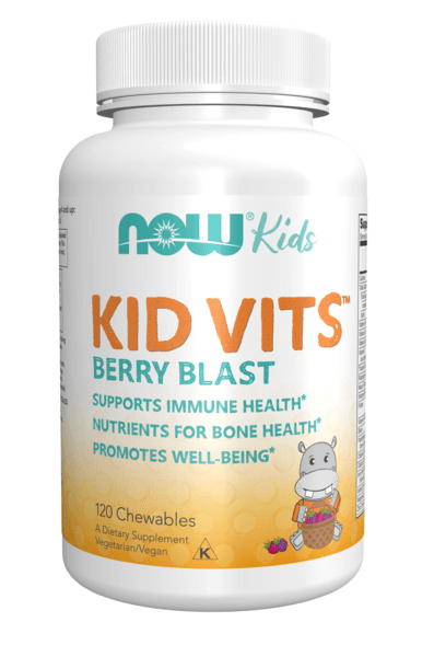 NOW Kid Vits Berry Blast 120 tuggtabletter