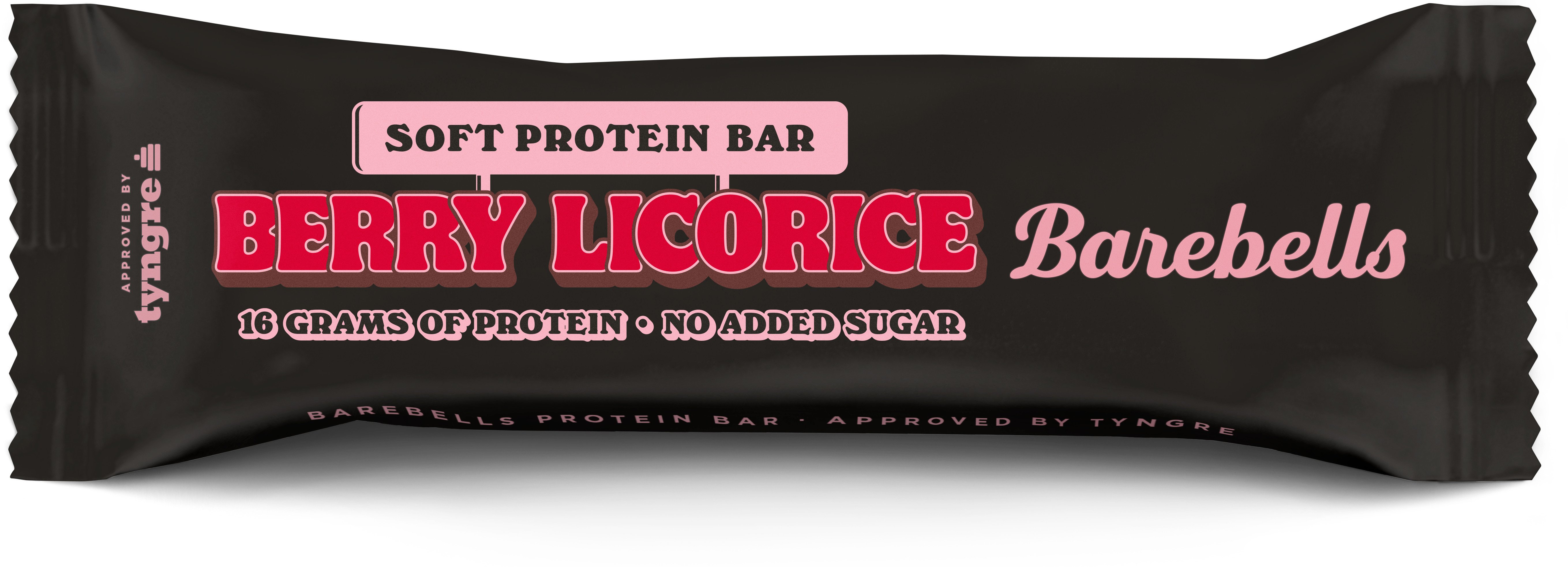 Köp Barebells Berry Licorice 55g Apohem