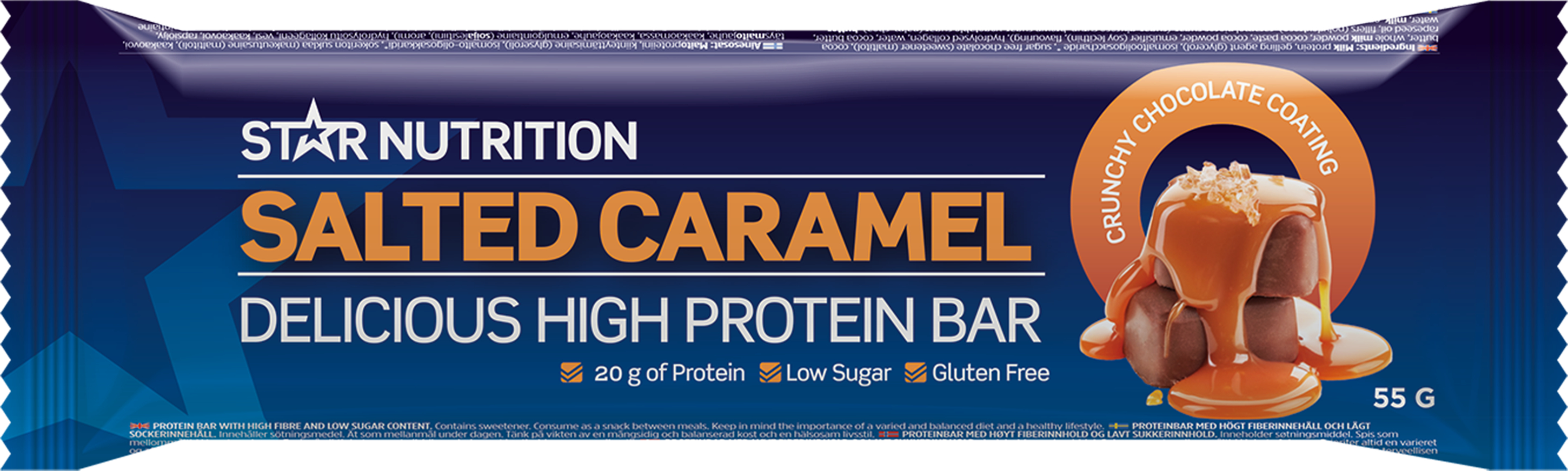 Star Nutrition Protein bar salted caramel 55 g