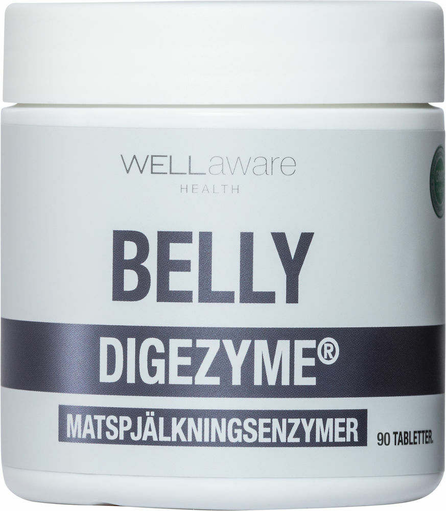WellAware Health Belly Digezyme Matspjälkningsenzymer 90 st