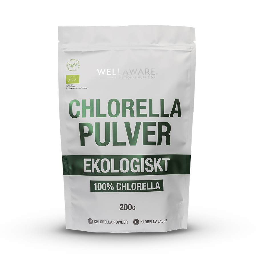 Wellaware Ekologisk Chlorella 200 g