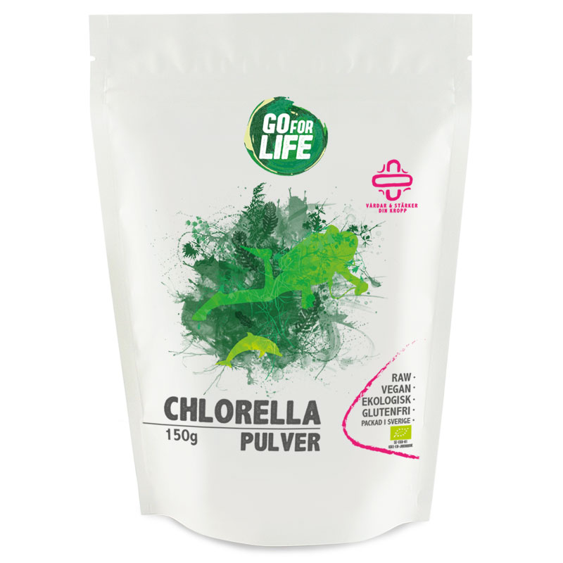Go For Life Chlorellapulver 150 g