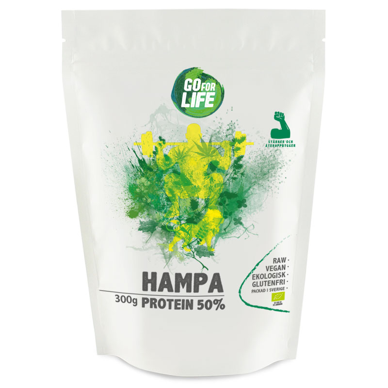 Go For Life Hampaprotein 50% 300 g