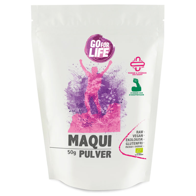 Go For Life Maquipulver Frystorkat 50 g