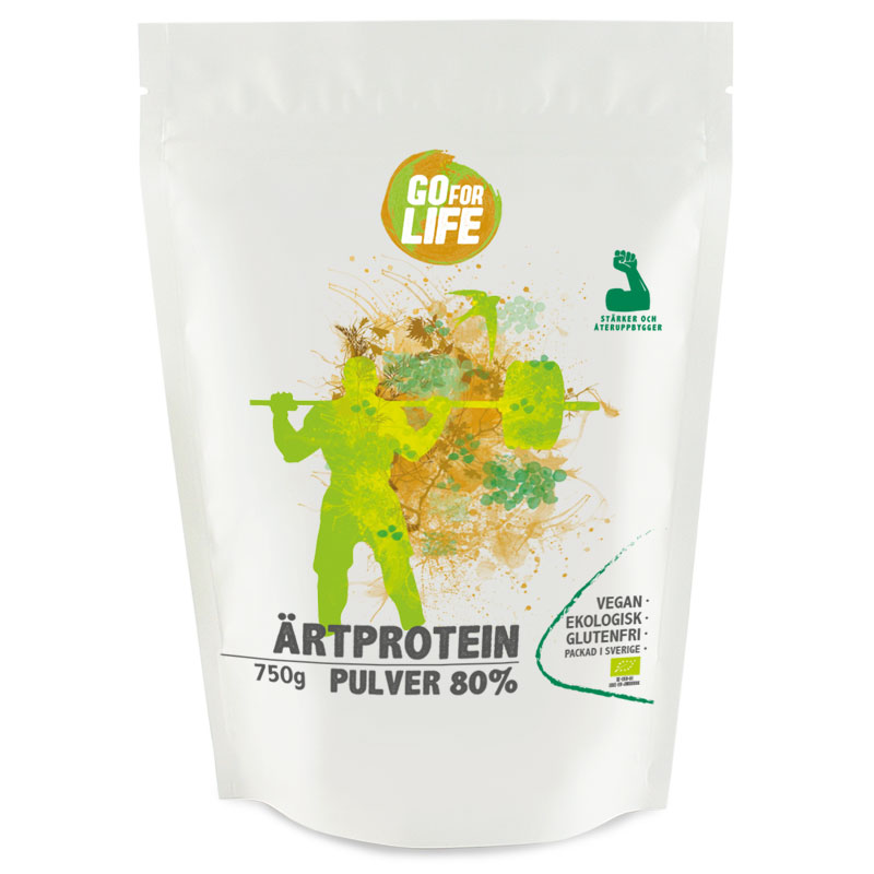 Go For Life Ärtprotein 80% 750 g