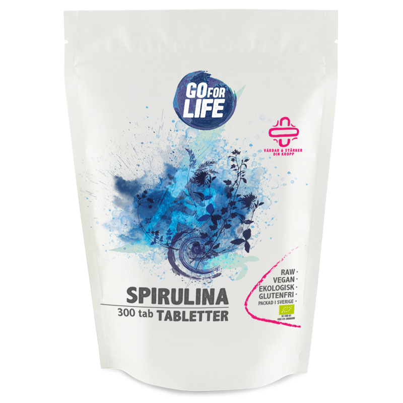 Go For Life Spirulinabletter 300 tabletter