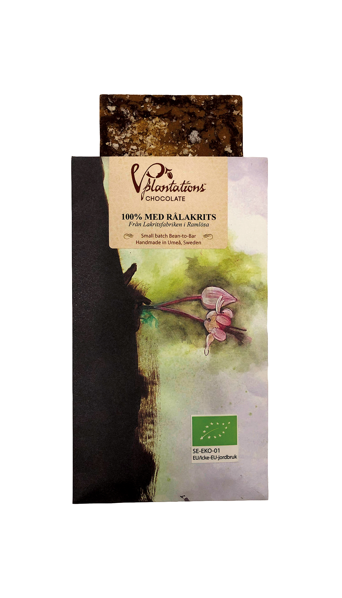 Vintage Plantations / Nordic Chocolate 100% med Lakrits 90 g