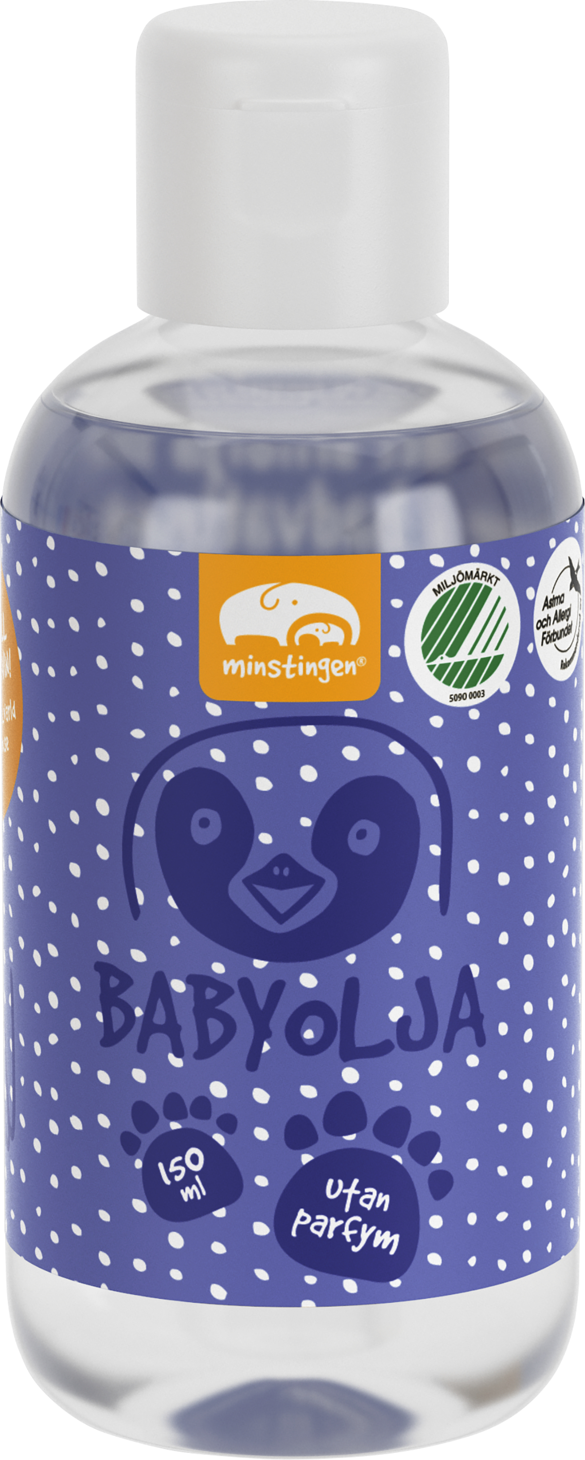 Minstingen Babyolja 150 ml