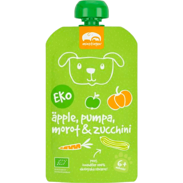 Minstingen Äpple, Pumpa, Morot & Zucchini 120 g