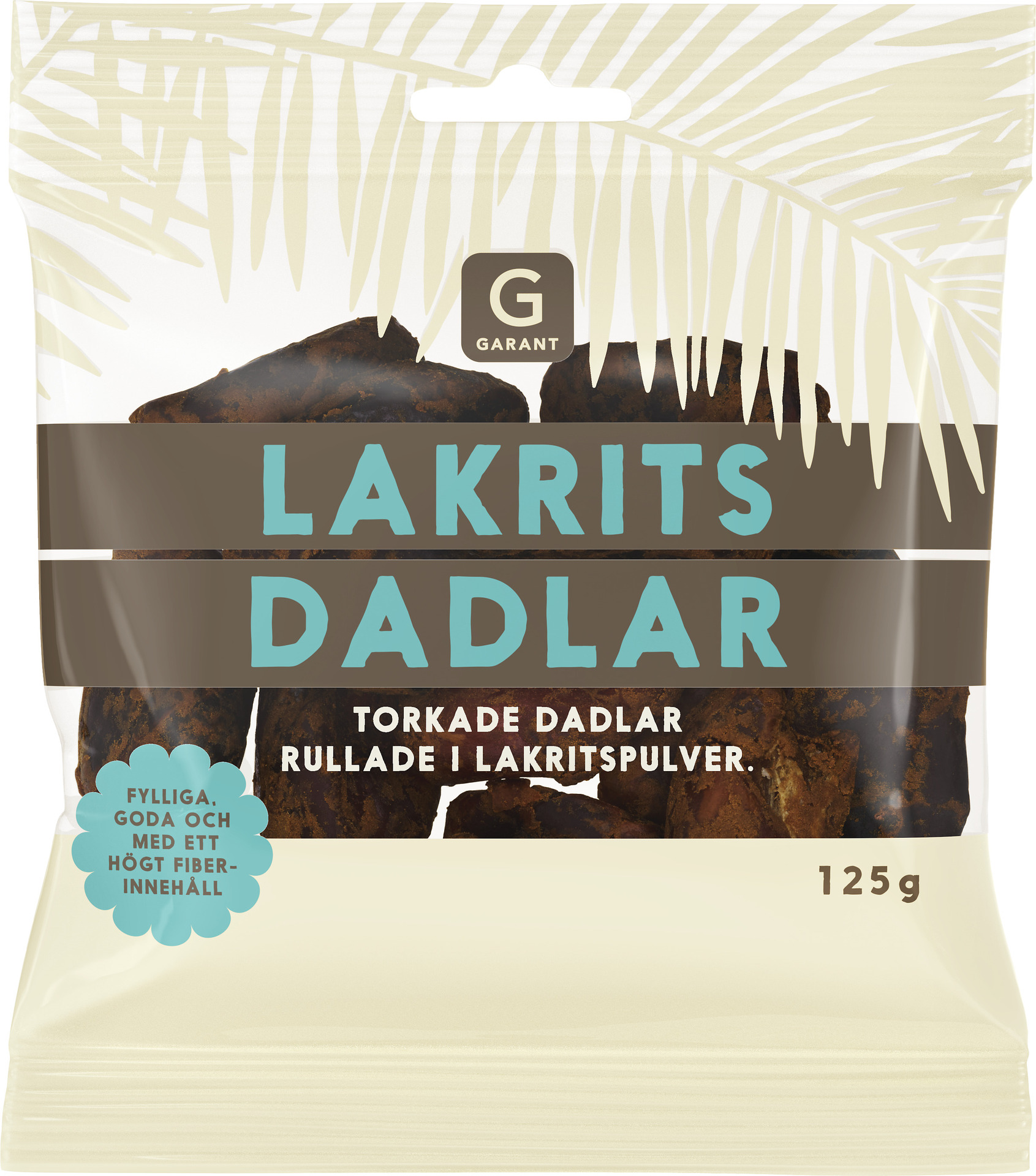Garant Dadlar Lakrits 125g