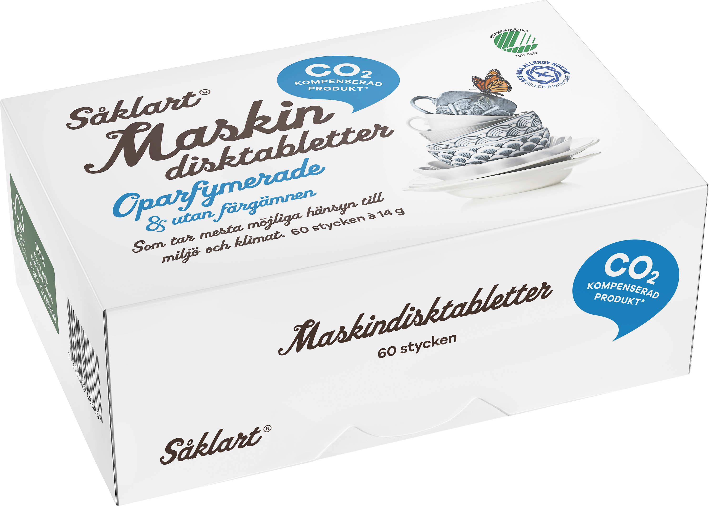 Såklart Maskindisktabletter 60 st