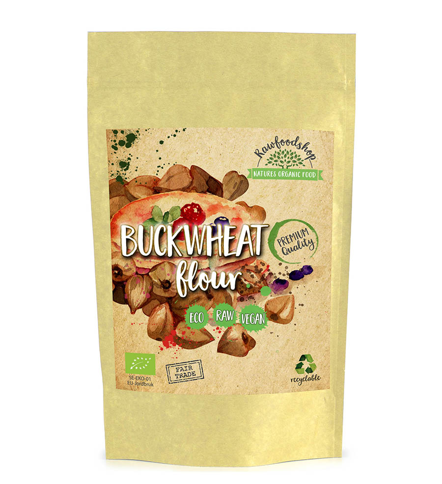 Rawfoodshop Bovetemjöl Eko 500 g