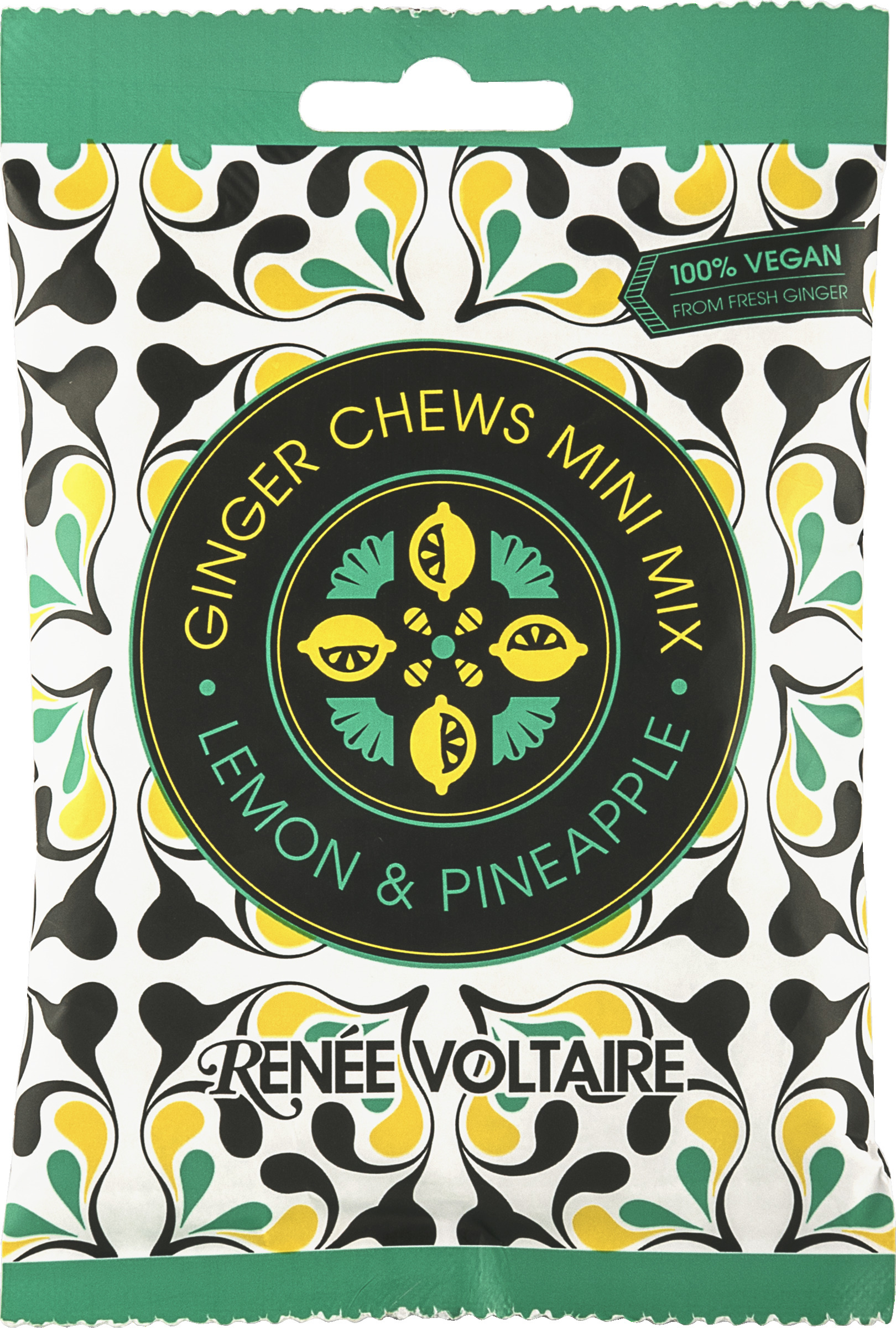 Renée Voltaire Ginger Chews Mini Mix Lemon Pineapple 48 g
