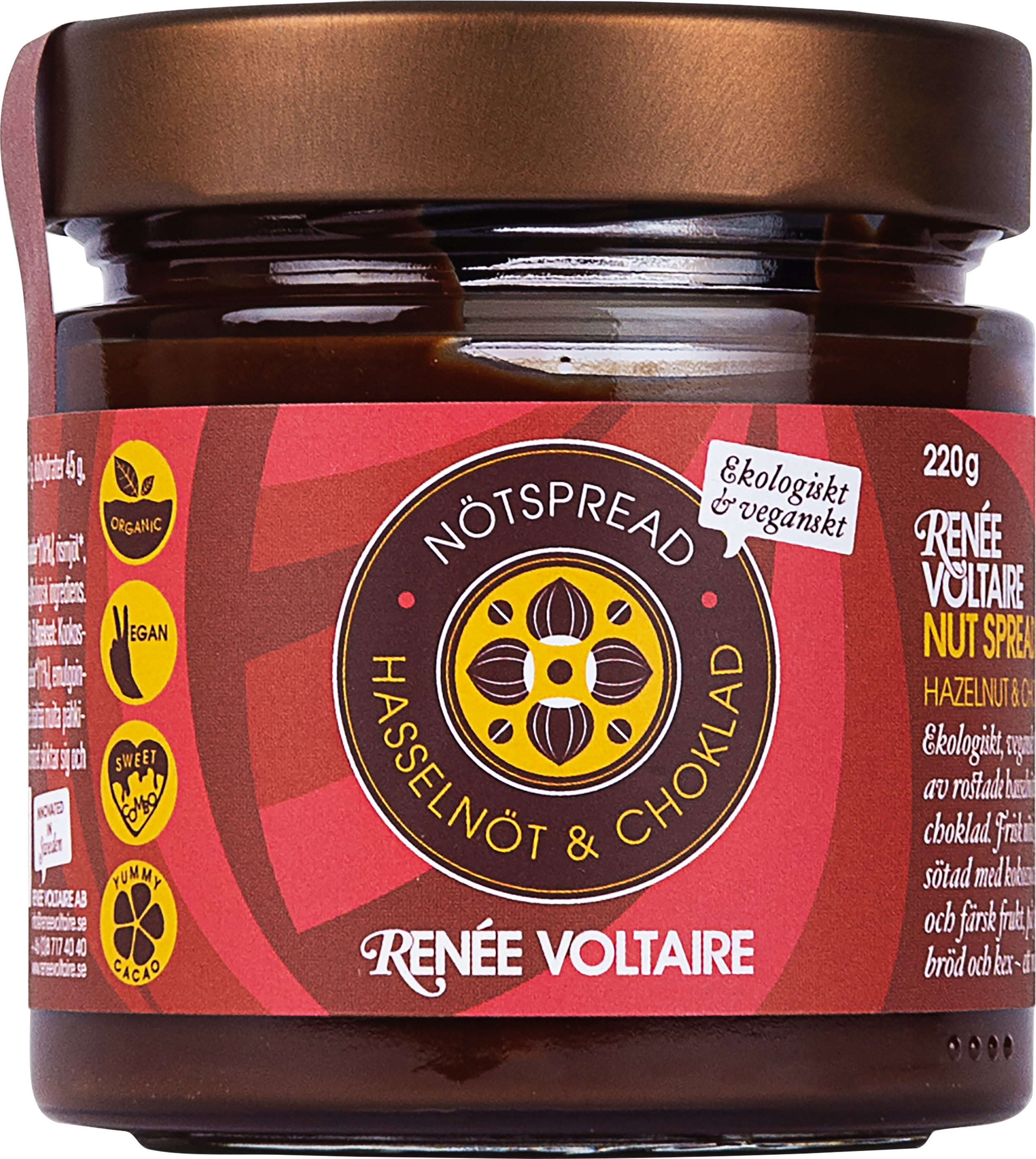 Renée Voltaire Nötspread Hasselnöt & Choklad 220 g