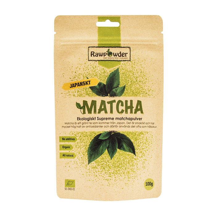 Rawpowder Matcha Supreme 100 g EKO