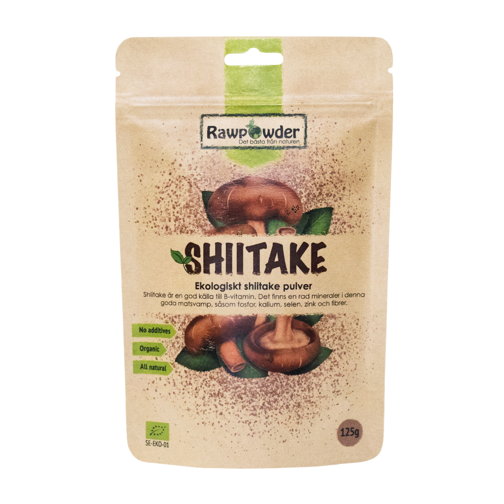 Rawpowder Shiitake Pulver 125 g
