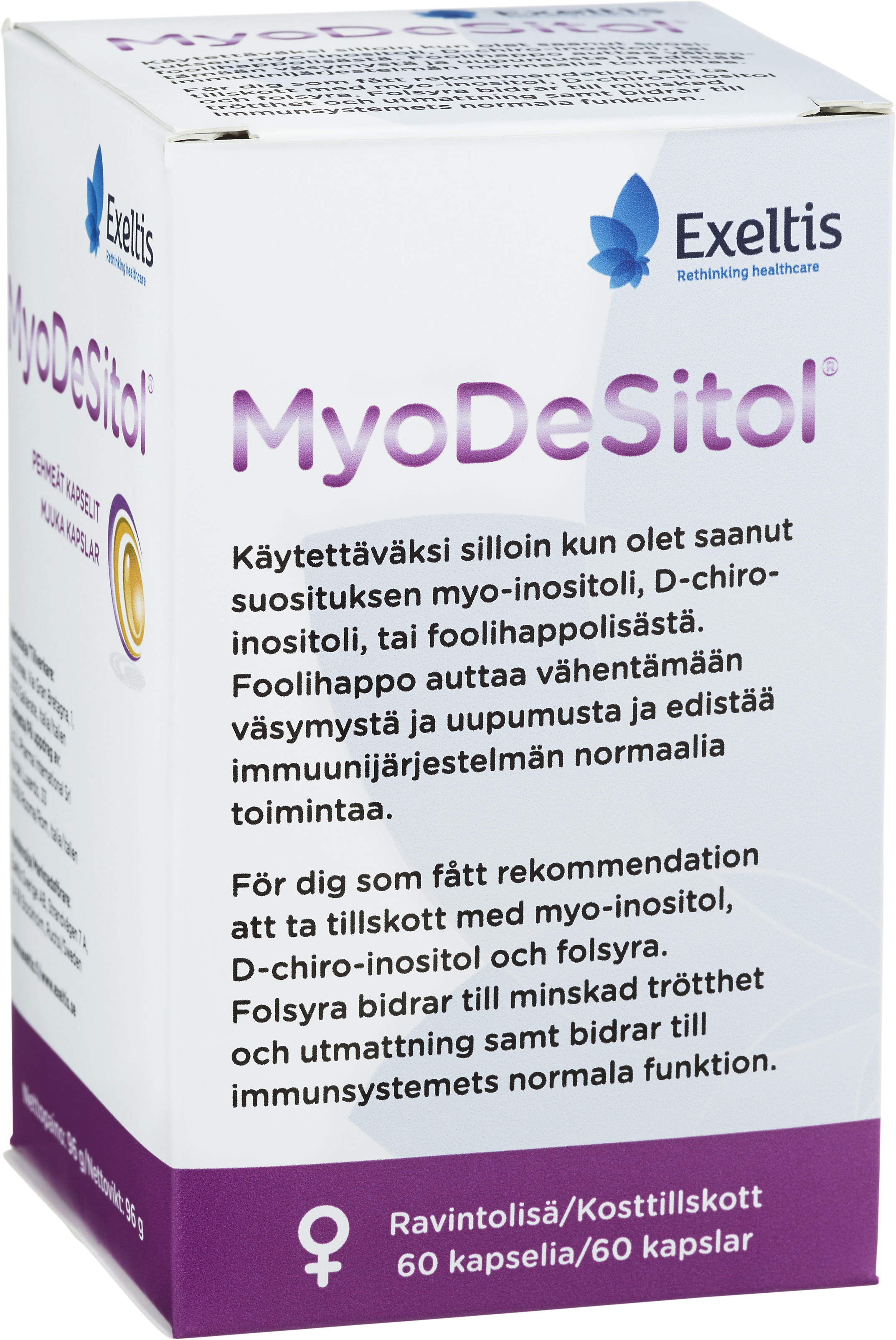 MyoDeSitol 60 kapslar