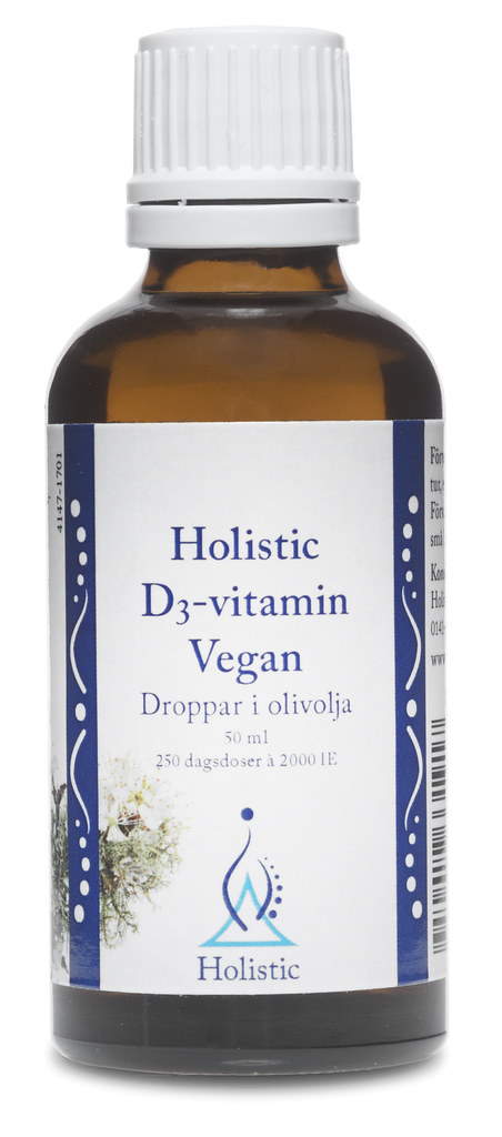 Holistic D3-vitamin vegan 50 ml