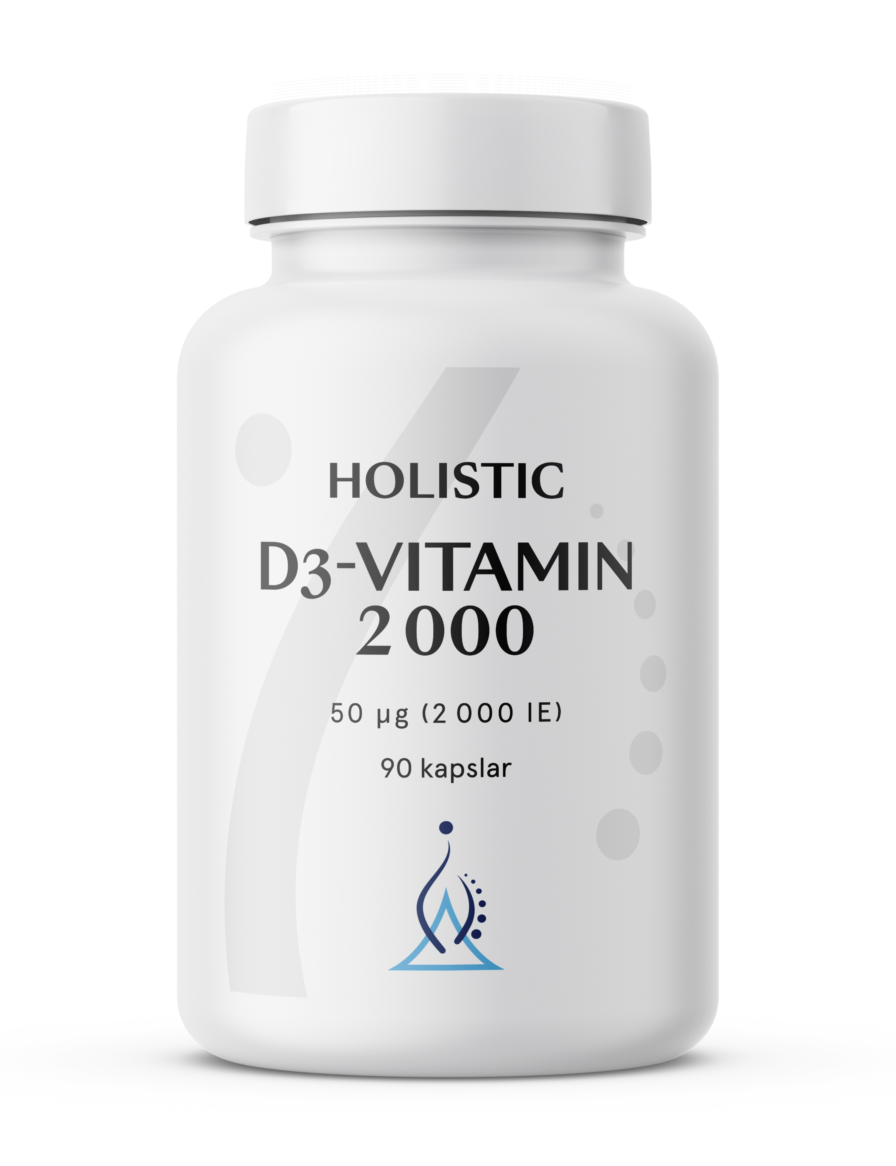 Holistic D3-vitamin 2000 90 kapslar