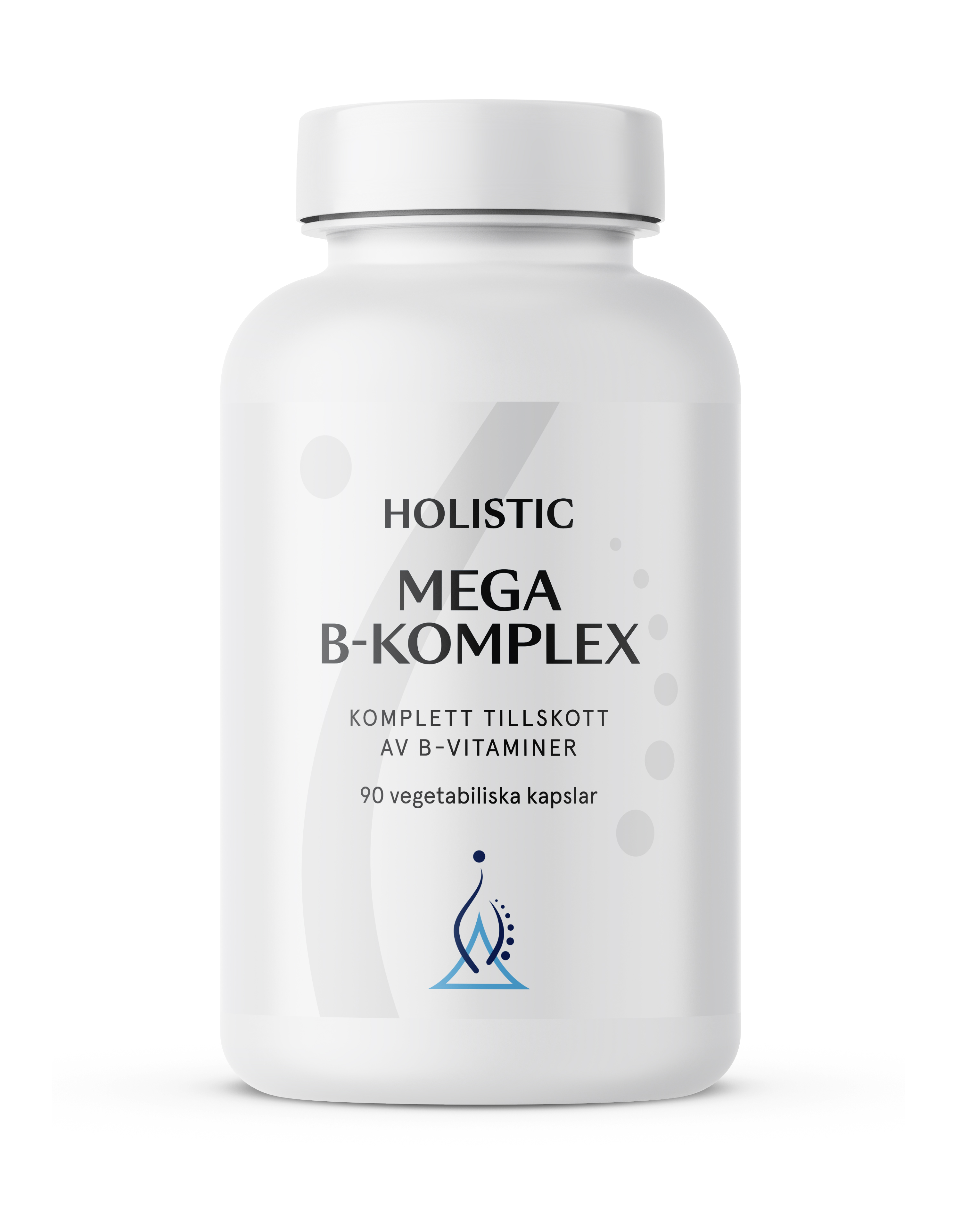 Holistic Mega B-komplex 90 kapslar