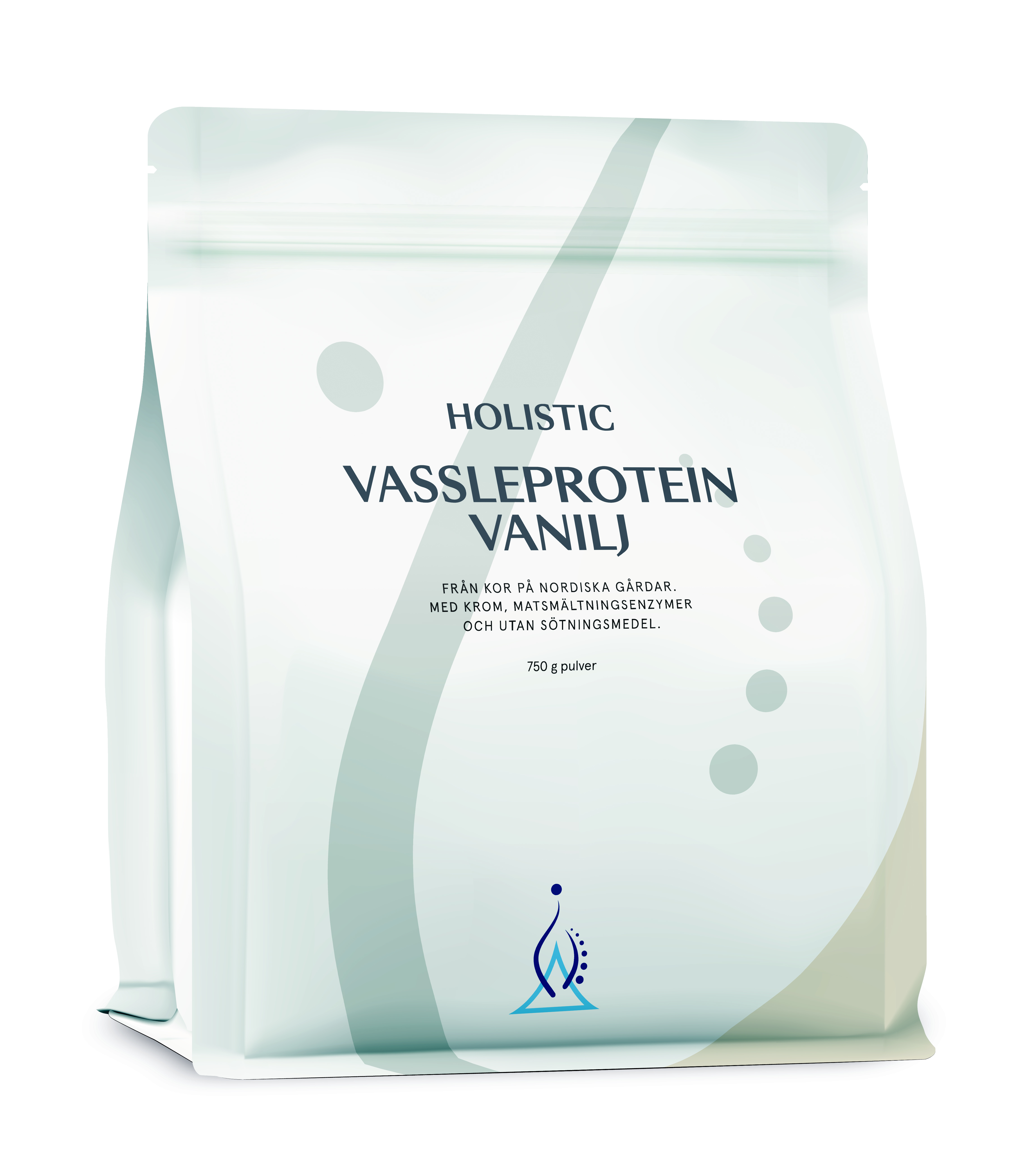 Holistic Vassleprotein Vanilj Zippåse 750 g