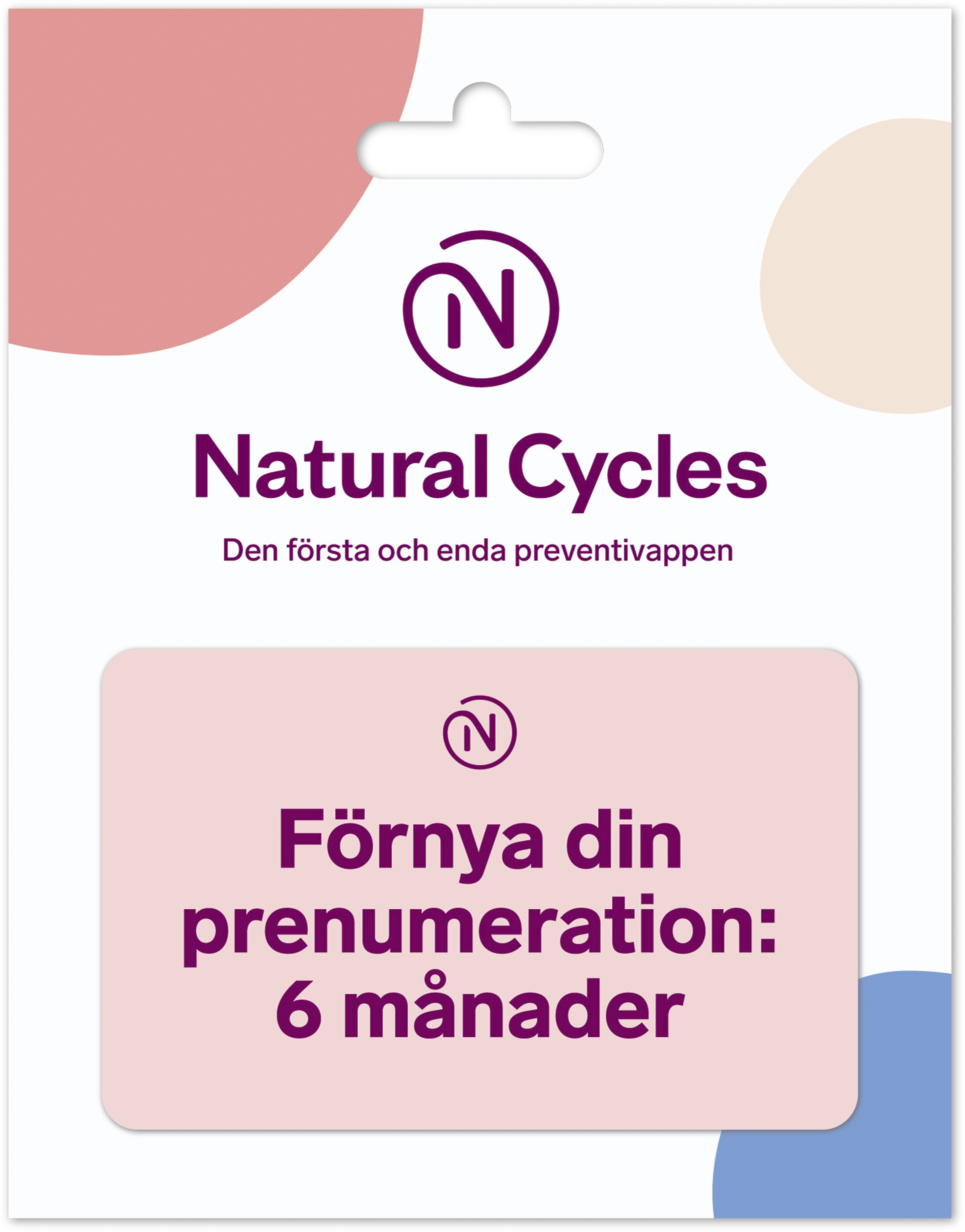Natural Cycles Refill Abonnemang