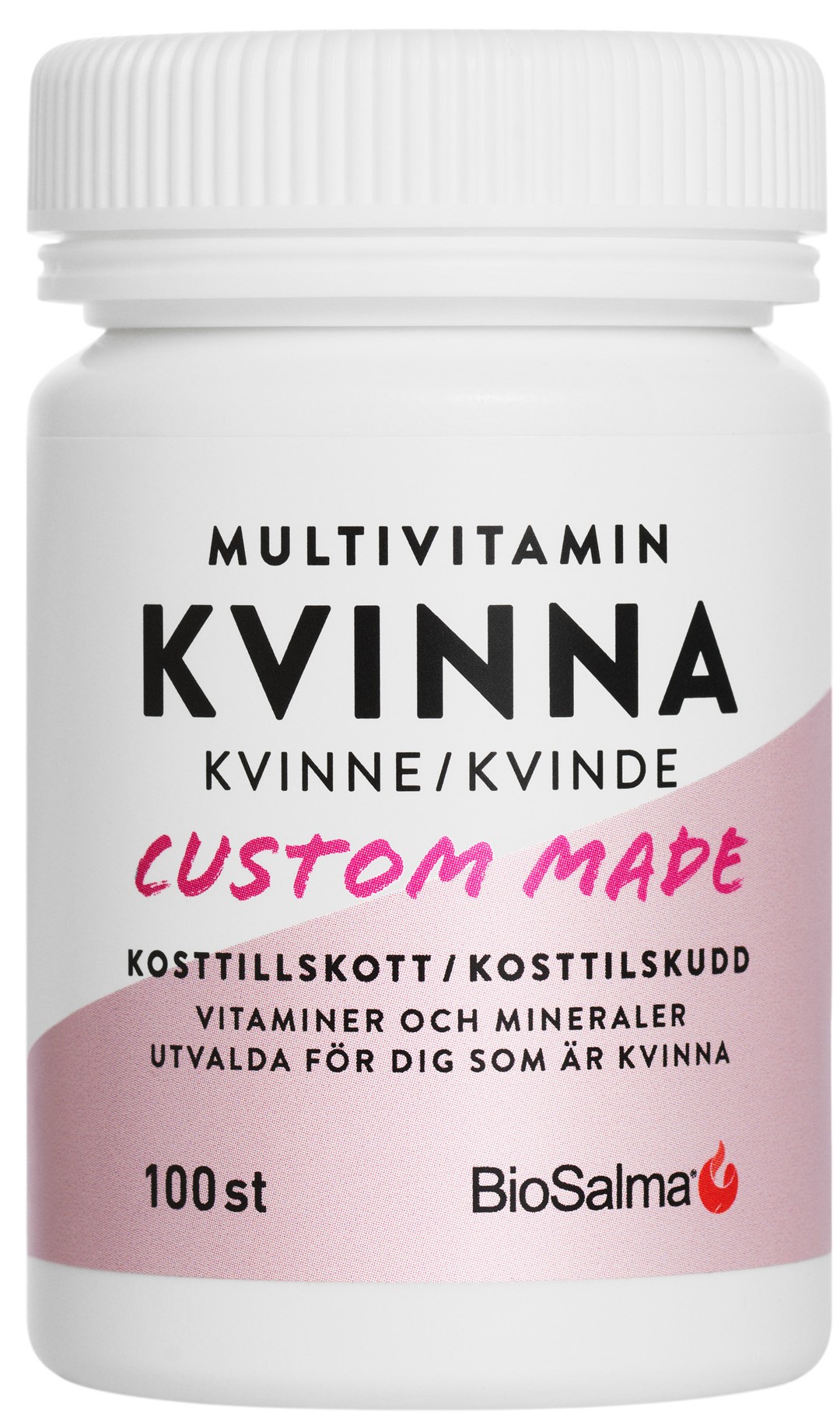 BioSalma Multivitamin Kvinna 100 tabletter