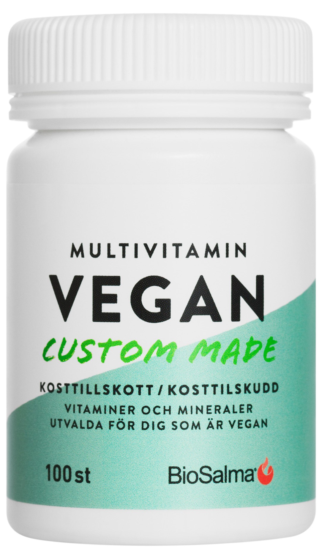 BioSalma Multivitamin Vegan 100 tabletter
