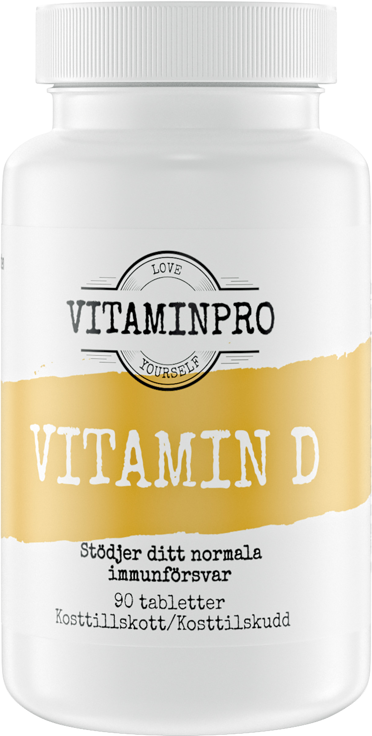 Vitaminpro D-vitamin 90 tabletter