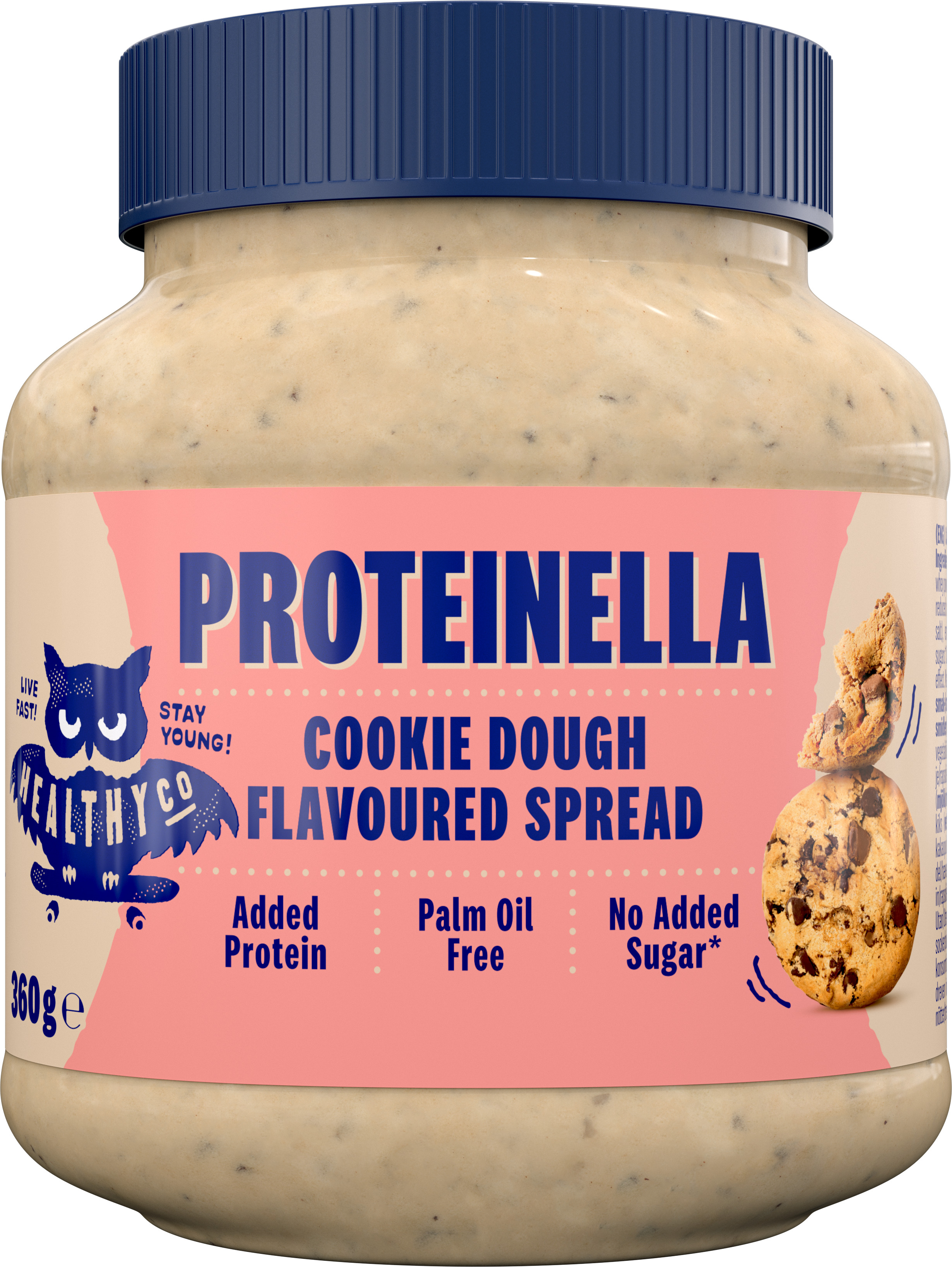 HealthyCo Proteinella Cookie Dough Flavoured Spread 360g