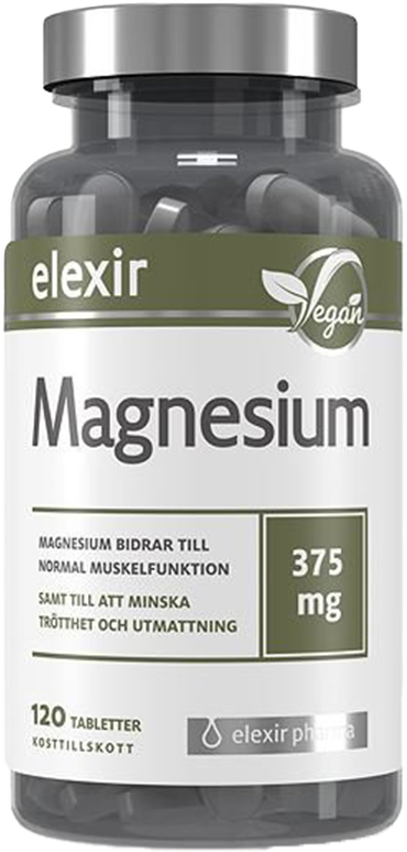 Elexir Magnesiumtillskott 120 st