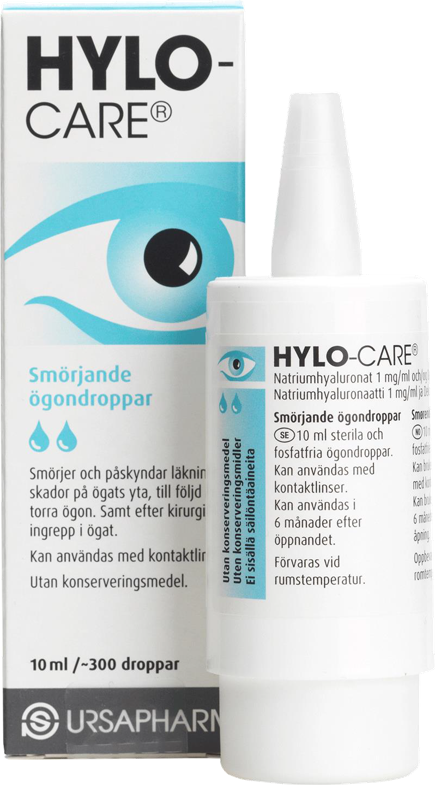 Hylo-Care Smörjande Ögondroppar 10 ml