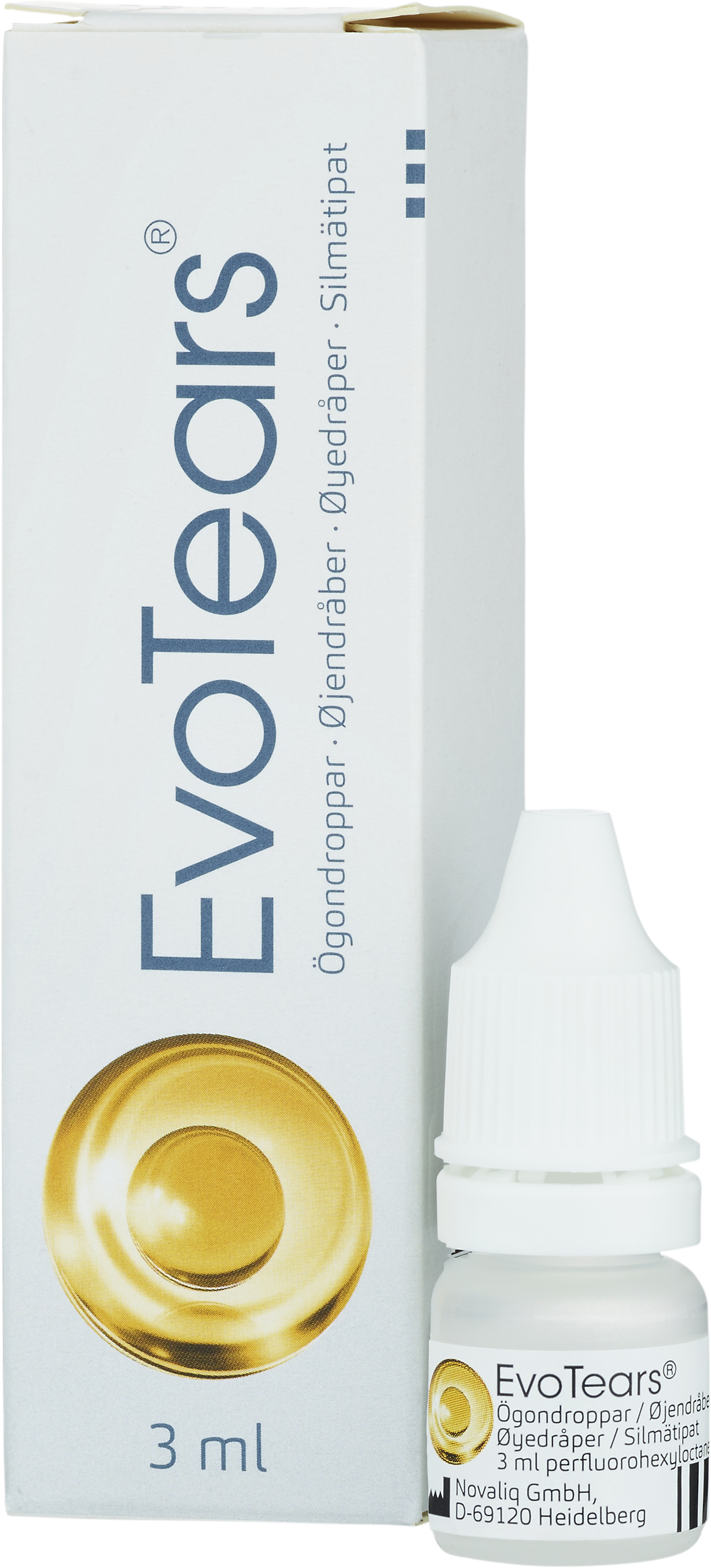 EvoTears Smörjande ögondroppar 3 ml