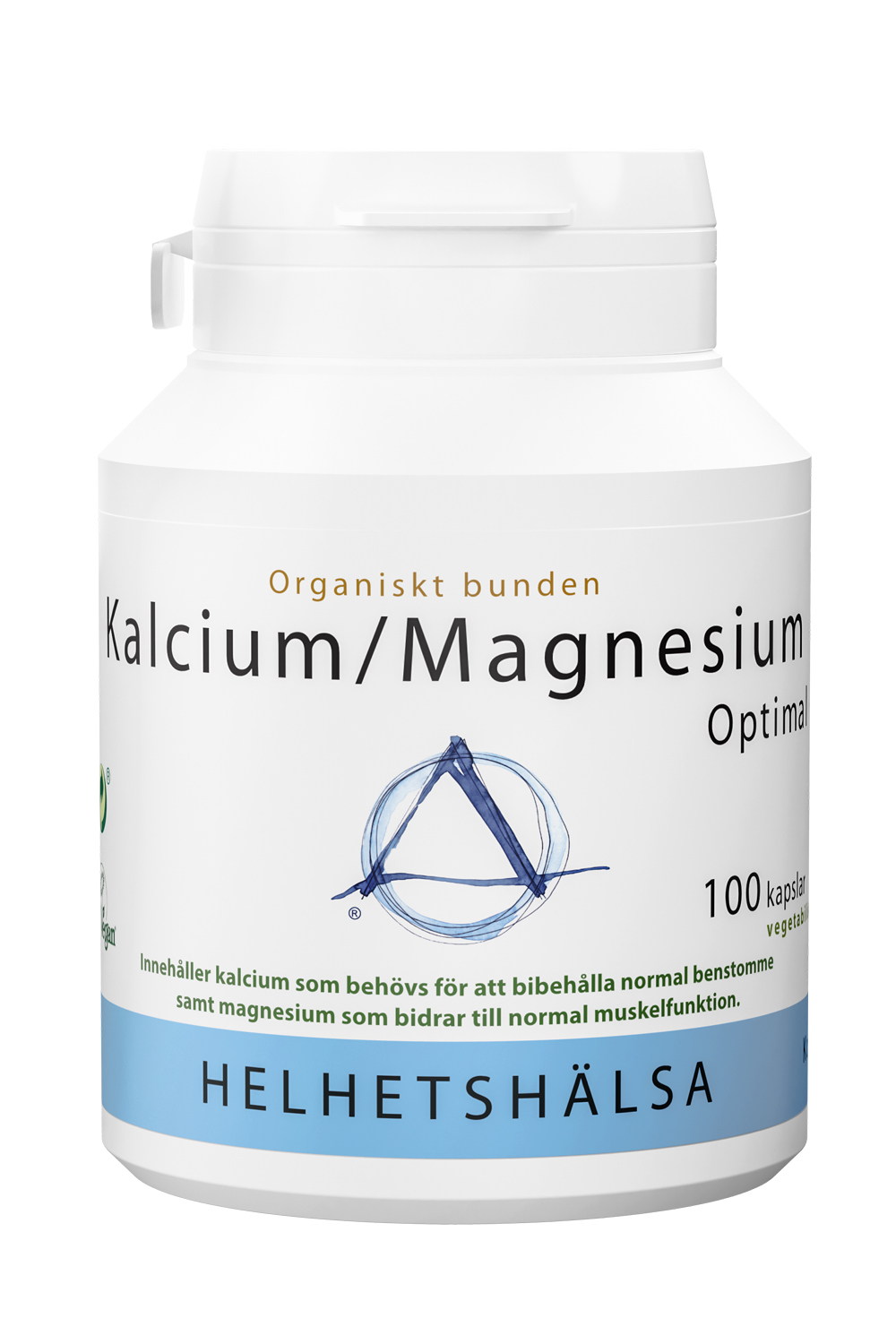 Helhetshälsa Kalcium/MagnesiumOptimal 100 kapslar