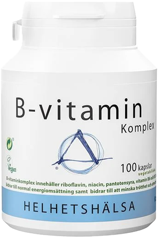 Helhetshälsa B-vitamin Komplex 100 kapslar