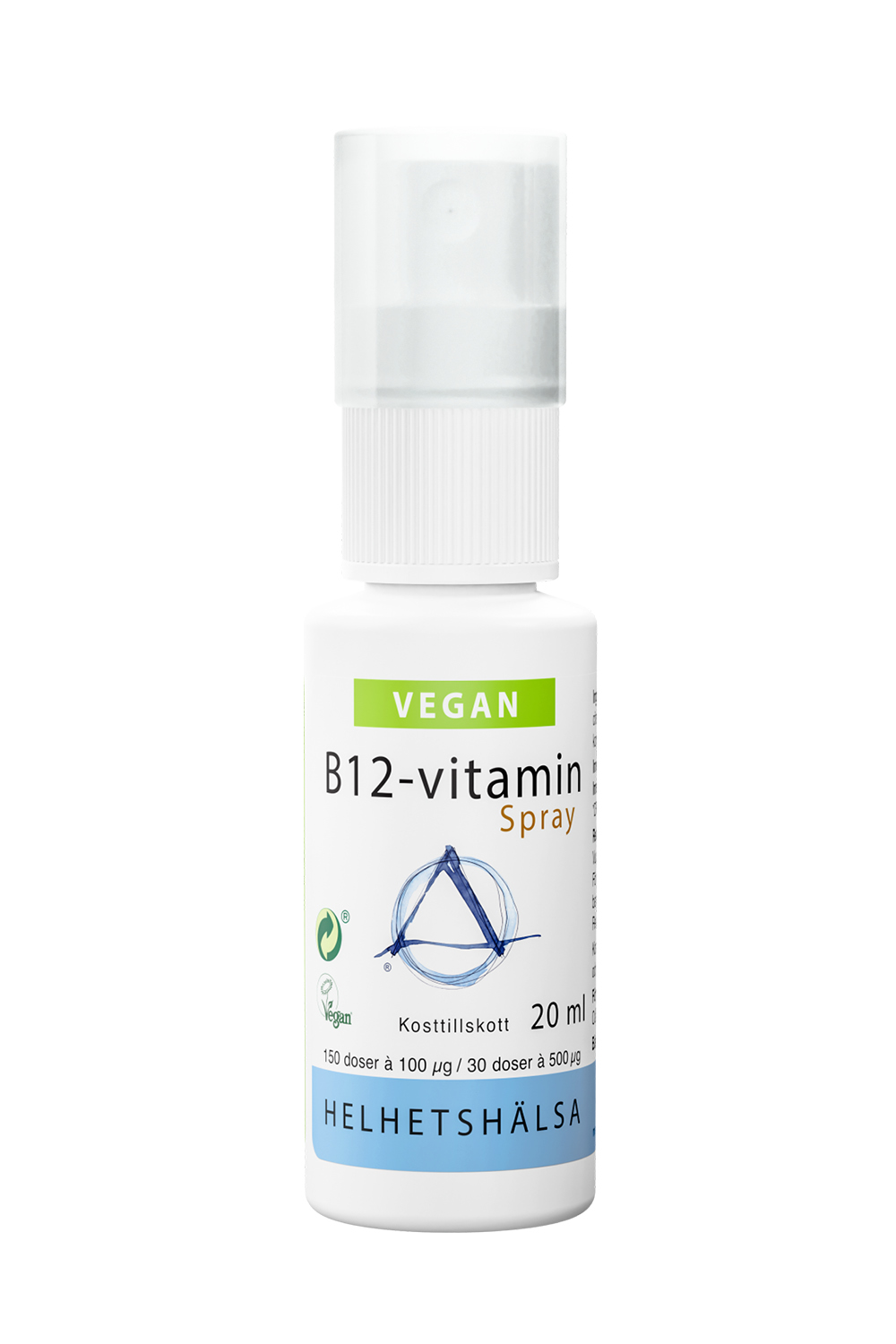 Helhetshälsa B12-vitamin 100 μg Spray 20 ml