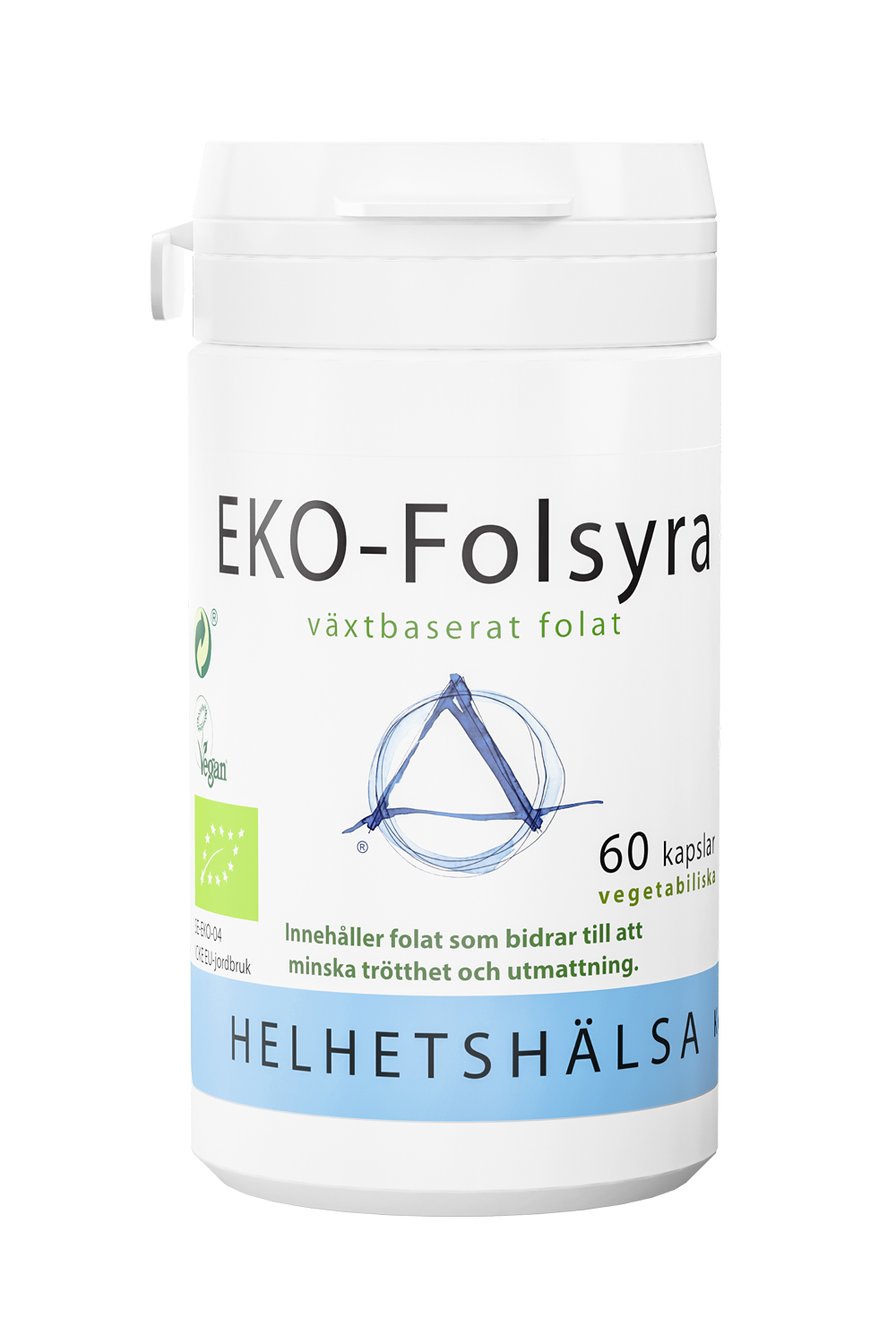 Helhetshälsa Eko-Folsyra 60 kapslar