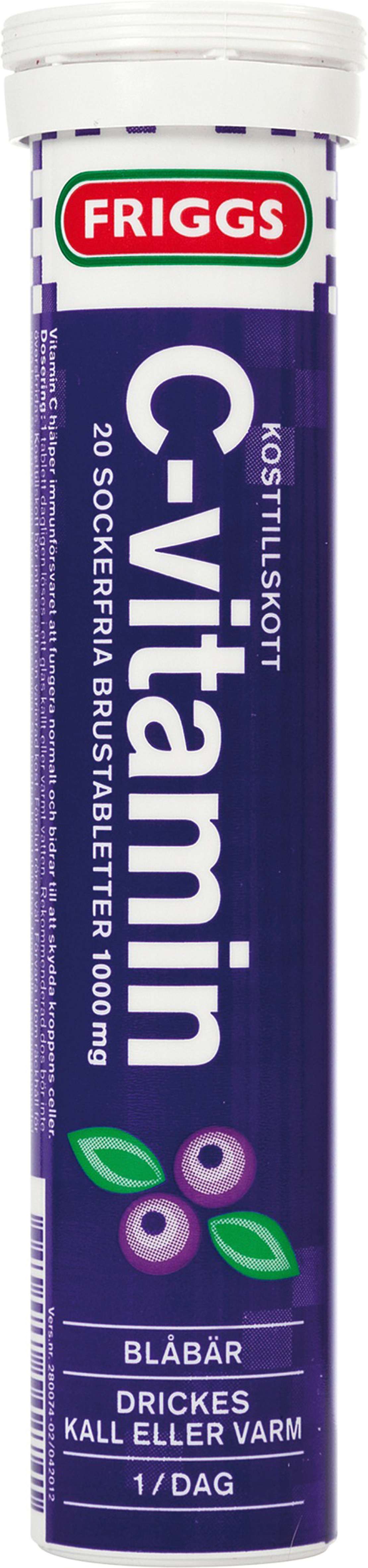 Friggs C-brus Blåbär 20 st