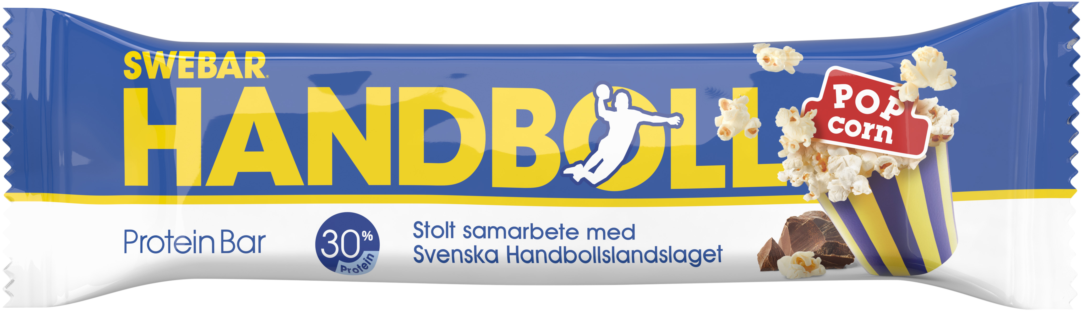 Dalblads Swebar Handboll Popcorn Proteinbar 55 g