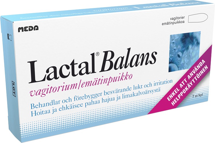 Lactal Balans vagitorium 7 st