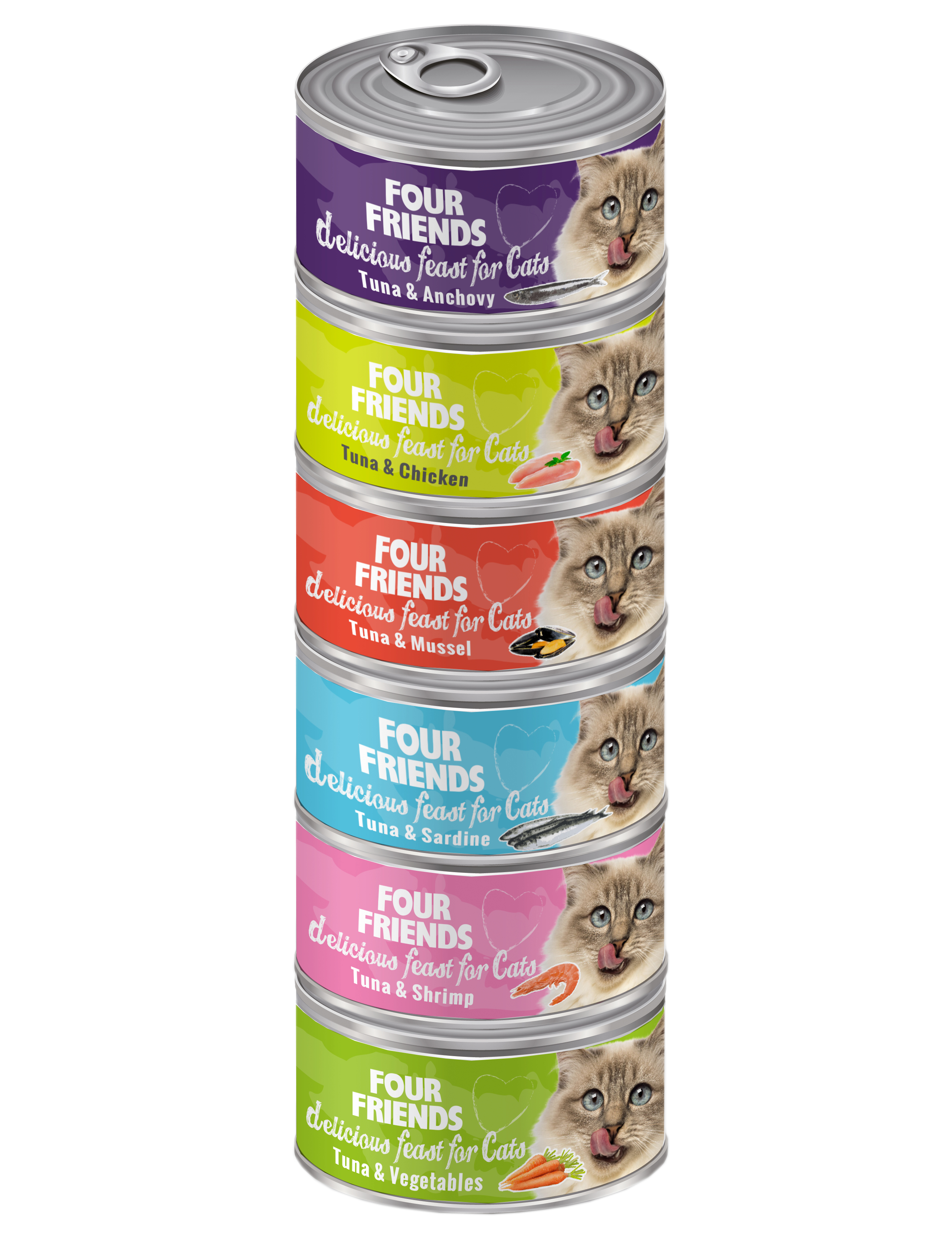 FourFriends Mix 6 x 85 g