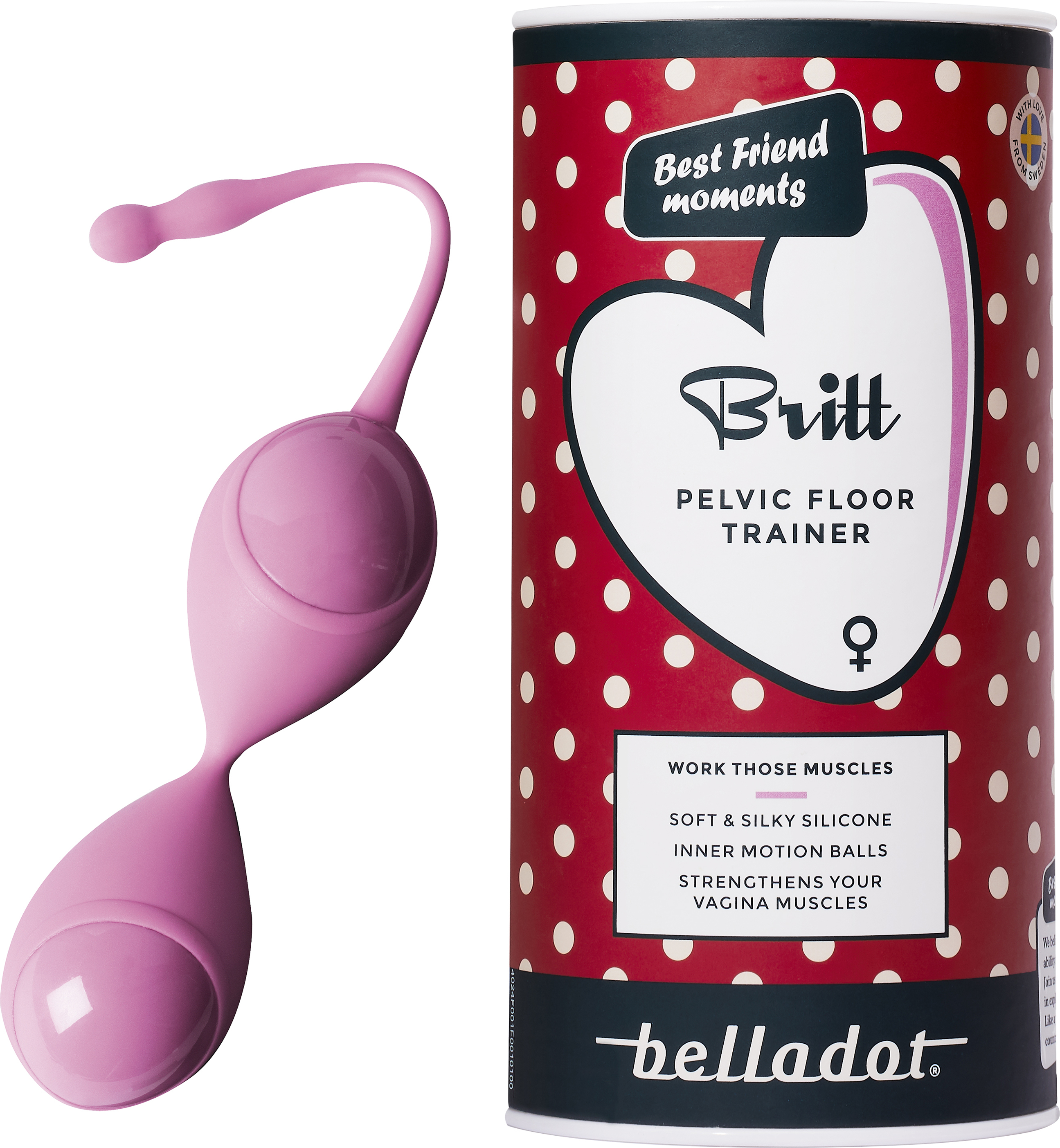 Belladot Britt Duo Balls Knipkulor 1 st